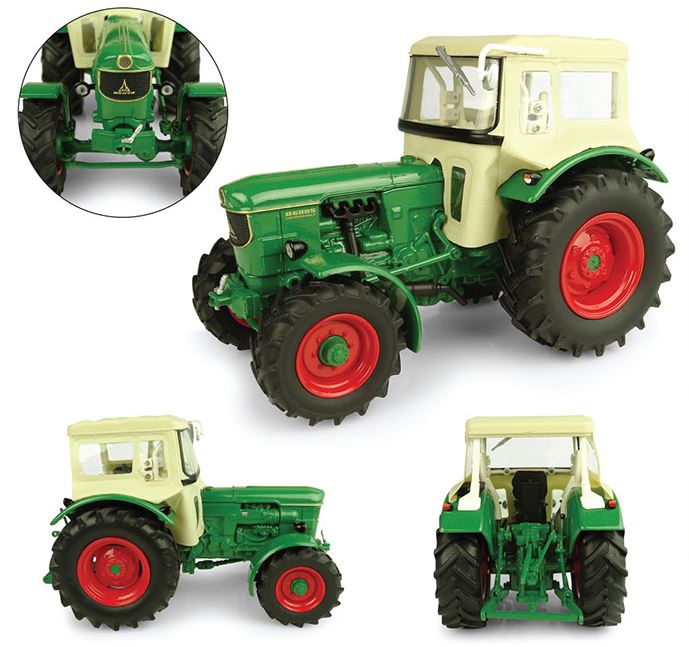 Deutz D 60 05 4wd met Fritzmeier Cabine - 1:32